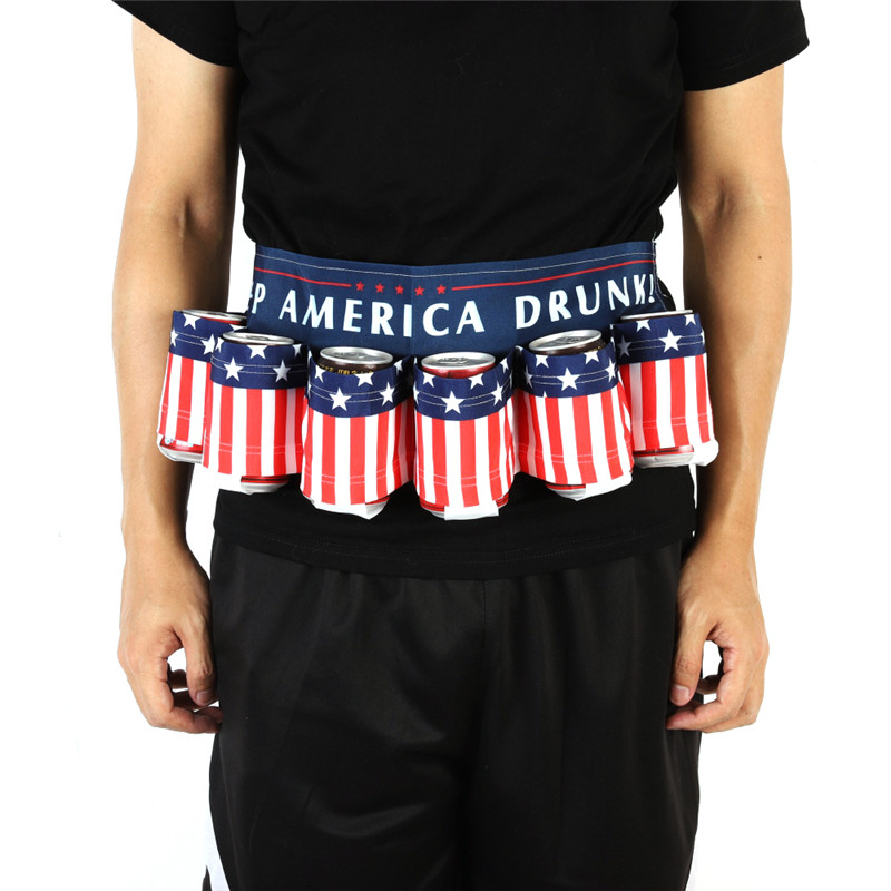 Beer Belt Holters Tactical Waists Wine Bottle Carriers Polyester Durable Holders