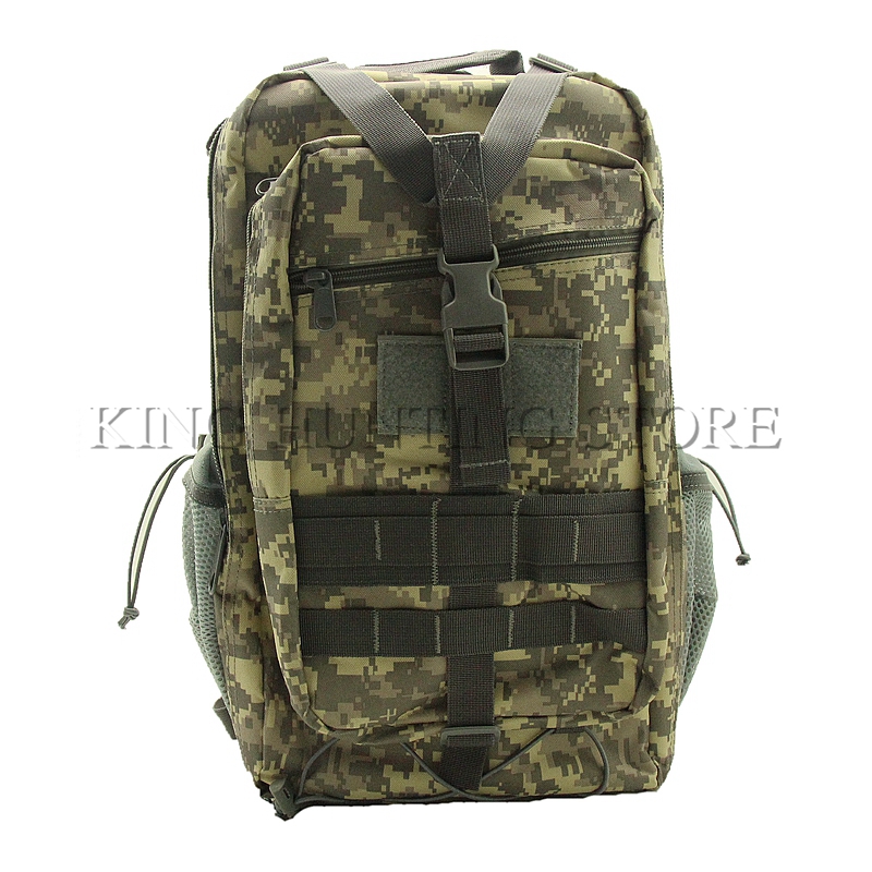

US Army ACU Outdoor Gear Army Tactical Backpack Trekking Sport Travel Rucksacks Camping Hiking Trekking Camouflage Bag, Black