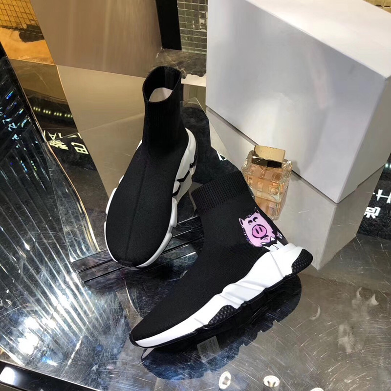 

Alexander Sock shoes Luxurys Designers speed 2.0 mens women platform sneaker Beige Black pink Whit red Neon Flat fashion vintage sports outdoor, Choose the color