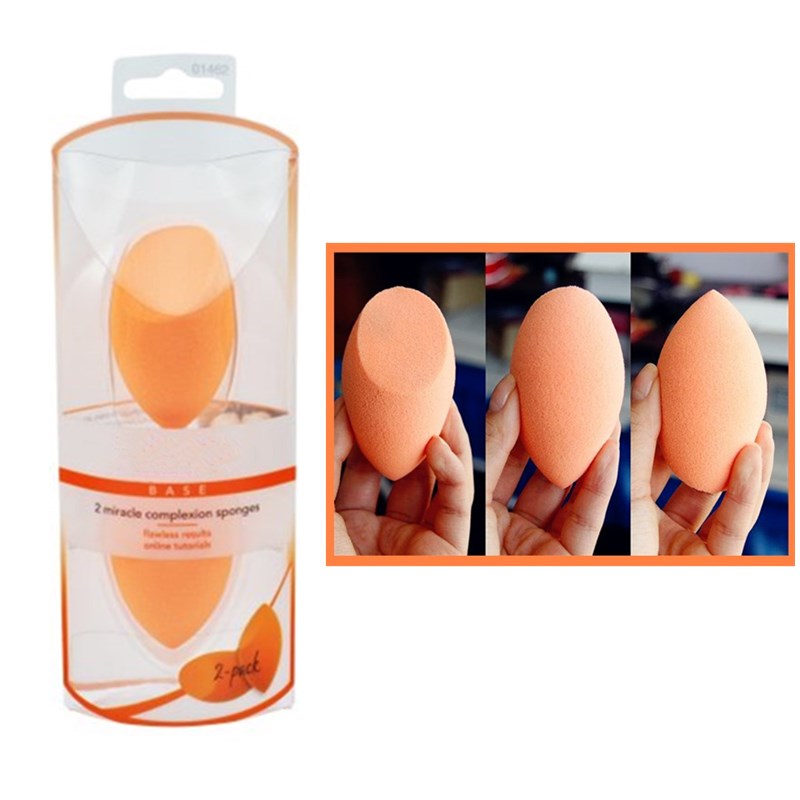 

Professional Soft Real Complexion Sponge Makeup Foundation Beauty Puff Blender Sponge Grow in Water Sponge RT Brand Brush Set