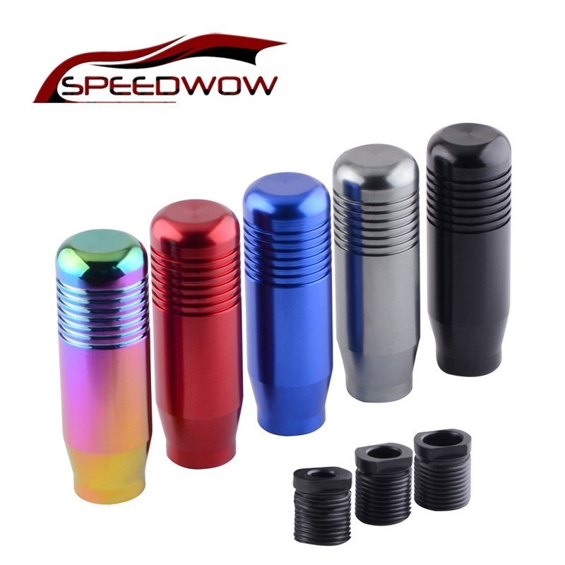 

SPEEDWOW Car Syling Aluminum Gear Shift Knob For MT Manual Transmission Shifter Lever Knob Gear M10x1.5