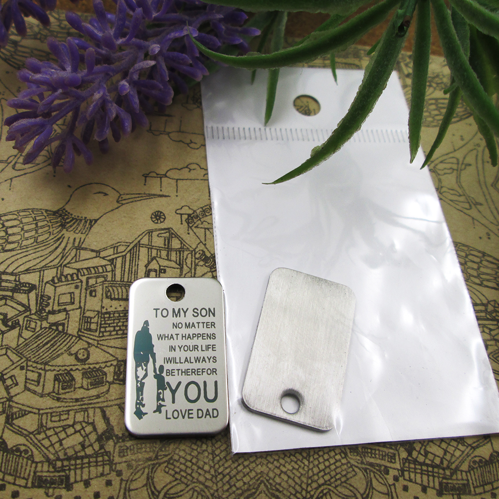 

40pcs--"to my son no matter what happens"stainless steel charms more style for choosing DIY Charms pendants for necklace