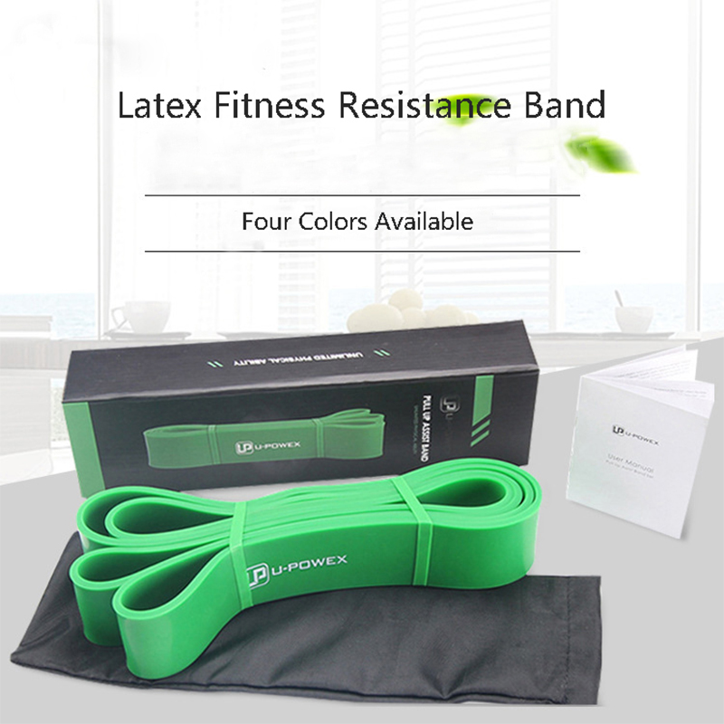 

208CM Latex Resistance Band Pull Up Physio Fitness Cross Fit Loop Bodybulding Yoga Exercise Fitness Gum Equipment Pull Up Band