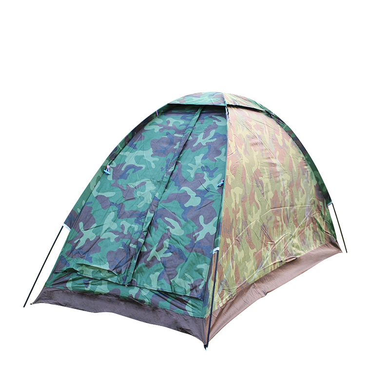 

1-Person Tent Outdoor Camping Tent Camouflage Outdoor Hiking Travel Camping Napping