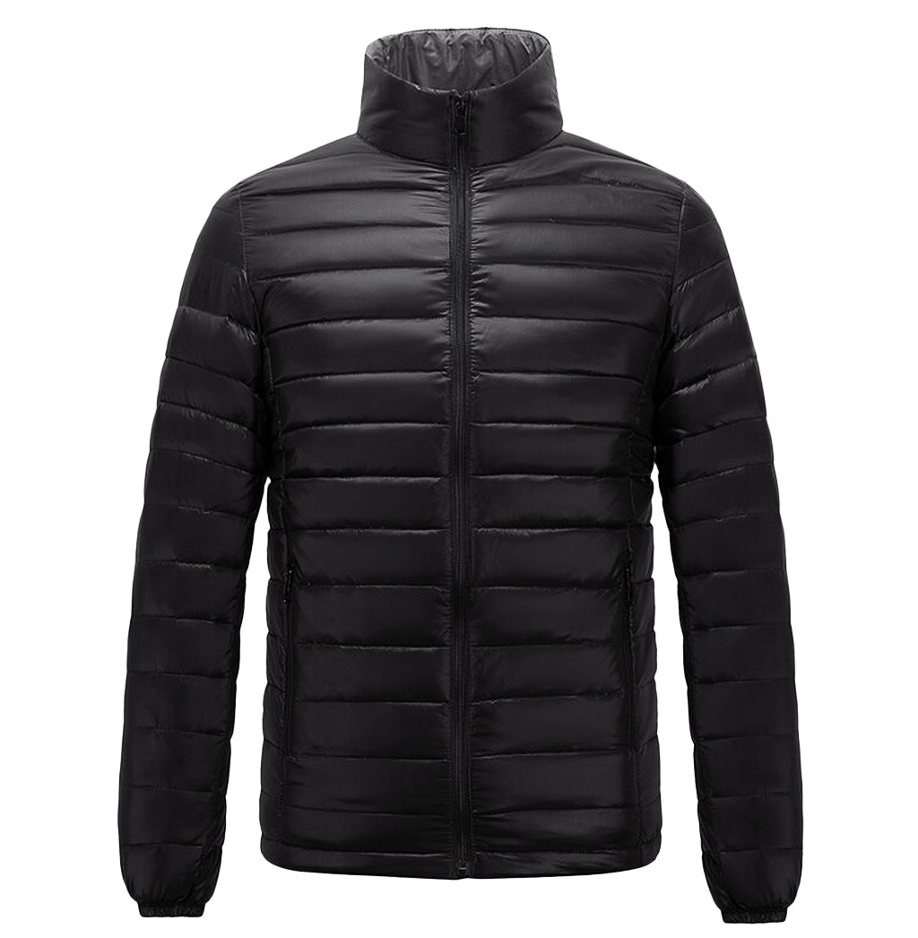

JAYCOSIN Jacket Men Cotton Padded Long Sleeve Autumn Warm Outwear Brand Mens Coats Windbreaker Thin Jackets Men -3XL 19NOV20, Gy