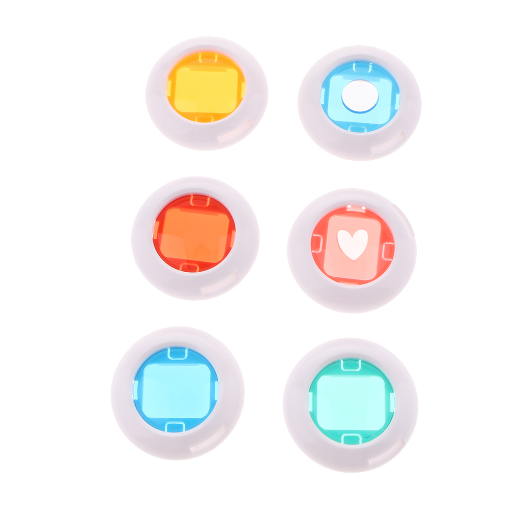 

6x color filter lens kit for fuji instax mini 8 / 8+/ 9/ 7s camera