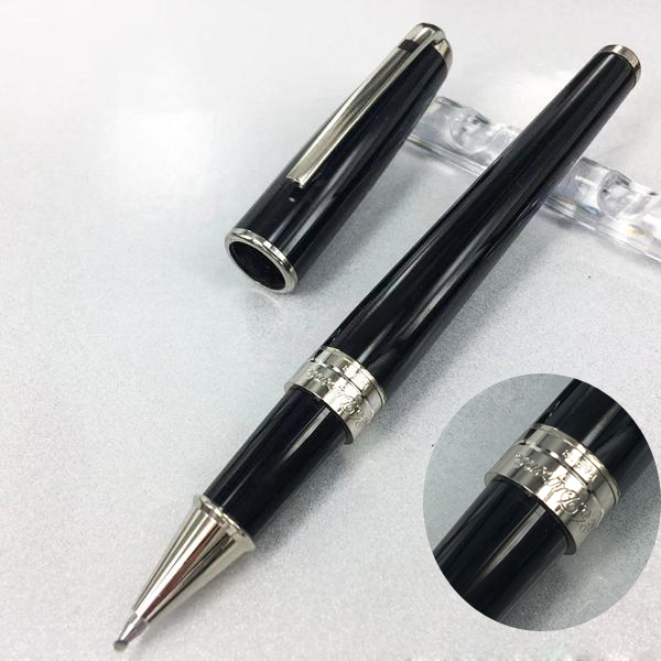 

Dupont Roller ball Pen Metal Black Color Golden Clip Ballpoint Pen Luxury for gift Recommend Pen