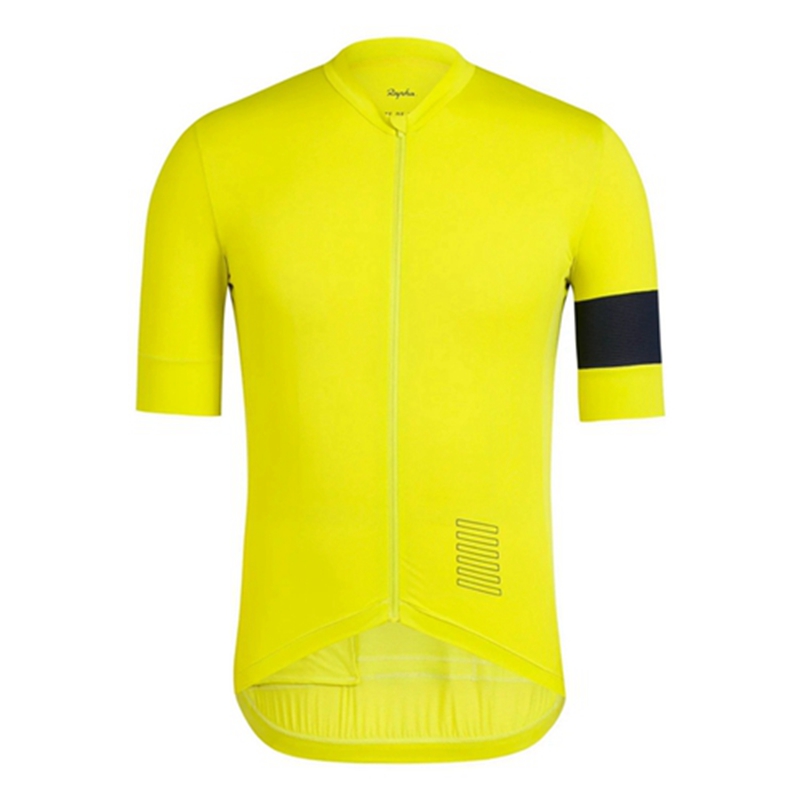 

2020 RAPHA cycling jersey UCI team bike short sleeve shirts Ropa Ciclismo 8 colors summer men cycling wear bicycle Maillot 120312, Black