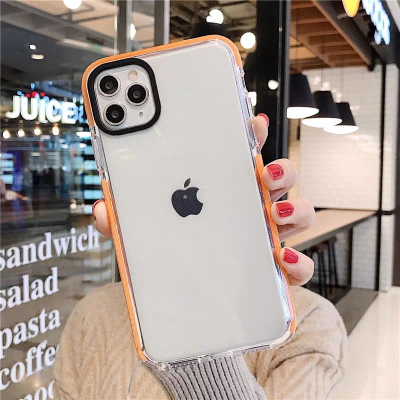 

Transparent Soft Case for Apple Iphone 12 Mini 11 Pro Max X XS XR 8 7 Plus Back Cover Shockproof no Package, Mix/remark colors