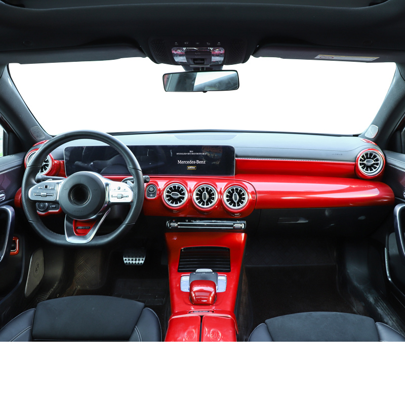 

Lsrtw2017 for A Class W177 A200 A180 Car Central Air Vent Trims Decorative Interior Accessories 2019 2020