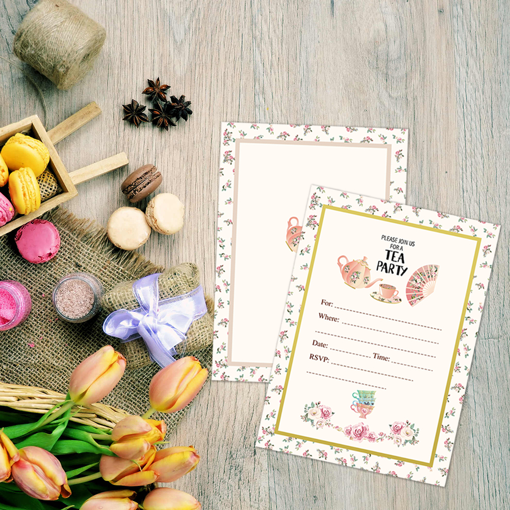 

Party Invitations Cards Kids Happy Birthday Party Favor Decorations Supplies