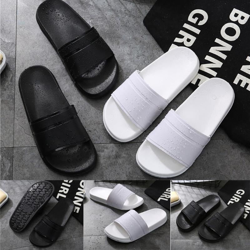

Couples Home Slippers summer floor non-slip home shoes Women's Shower Pool Sandal Slippers Soft Ultra Lightweight Bath, Black