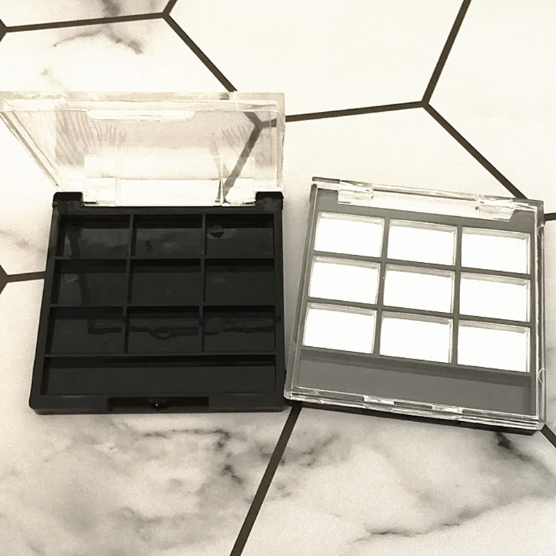 

Empty Make-up Palette DIY Eye Shadow Pigment Tray Holder Box Case Eyeshadow Tool Fast Shipping F3815