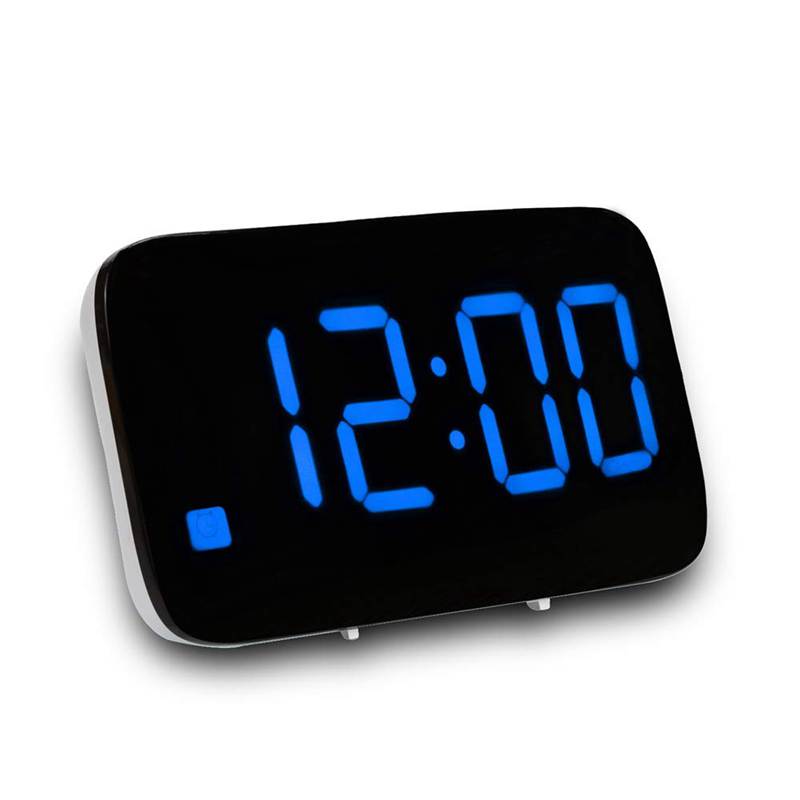 

Alarm Clock, Digital Alarm Clock With Voice Control And Big Snooze, Led Clock For Kids/Heavy Sleepers/Bedroom / Home/Travel / Of