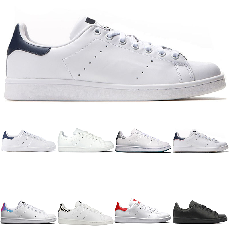 

2020 wholesale classic style Stan hoes men women casual shoes mens 36-44 white musial Stan Smith skateboard shoes size 5-10 free shipping