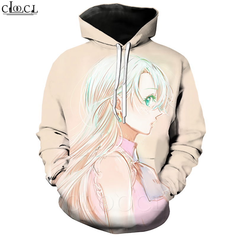 

fashion anime the seven deadly sins hoodie men women 3d print long sleeve harajuku sweatshirt hooded coat, Hoodie 1