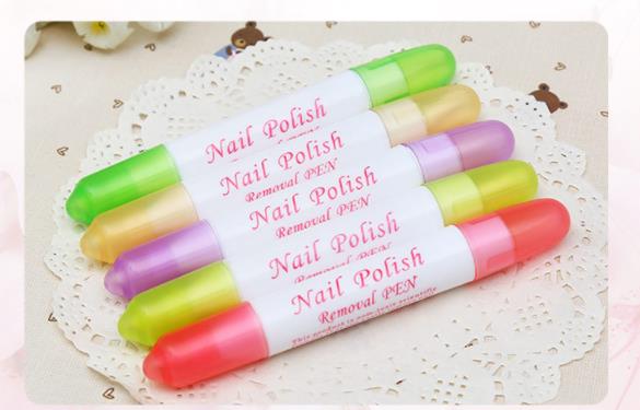 

Nail Art Polish Remove Pen Polish Corrector Erase Remover Clean Manicure Mistakes Nail Art Styling Tools Nail Clean Pens with 3 Tips xxp56