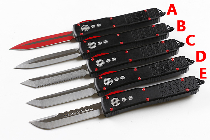 

A7 Automatic Knife Outdoor Fast Open EDC Tool Tactical BM Camping Self Defense Hunting Survival Auto Knives 3300 3310 3400 UT85 C07 Godfathe