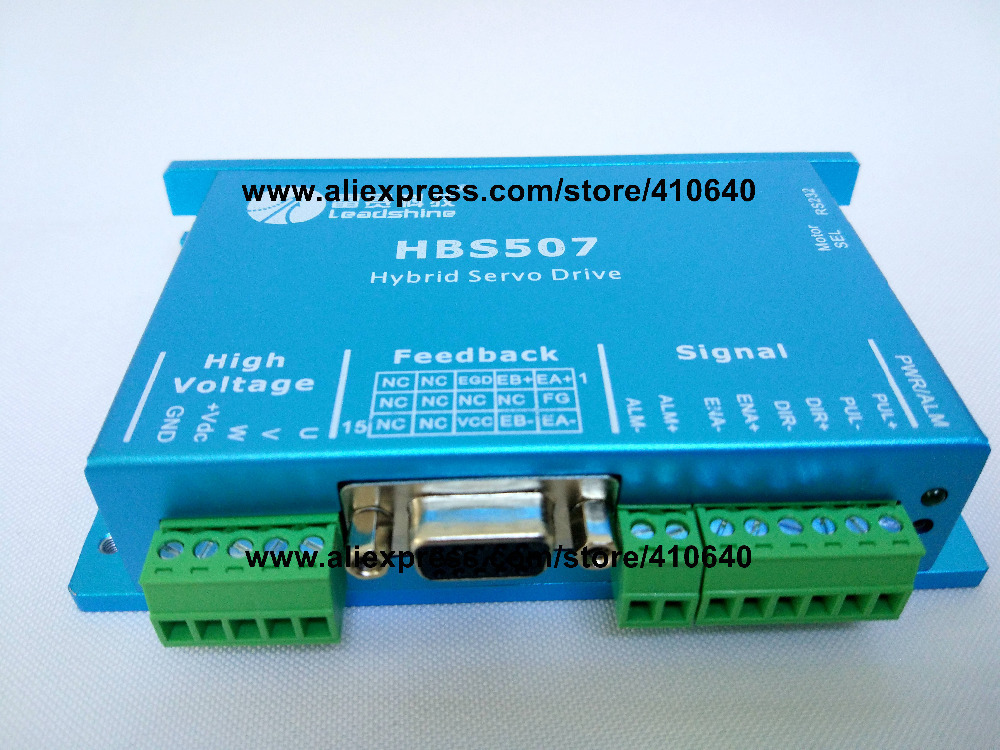 Leadshine HBS507 updated from old model HBS57 Closed-Loop Stepper Drive with Maximum 20-50 VDC Input Voltage, and 8.0A Current-image-463764160