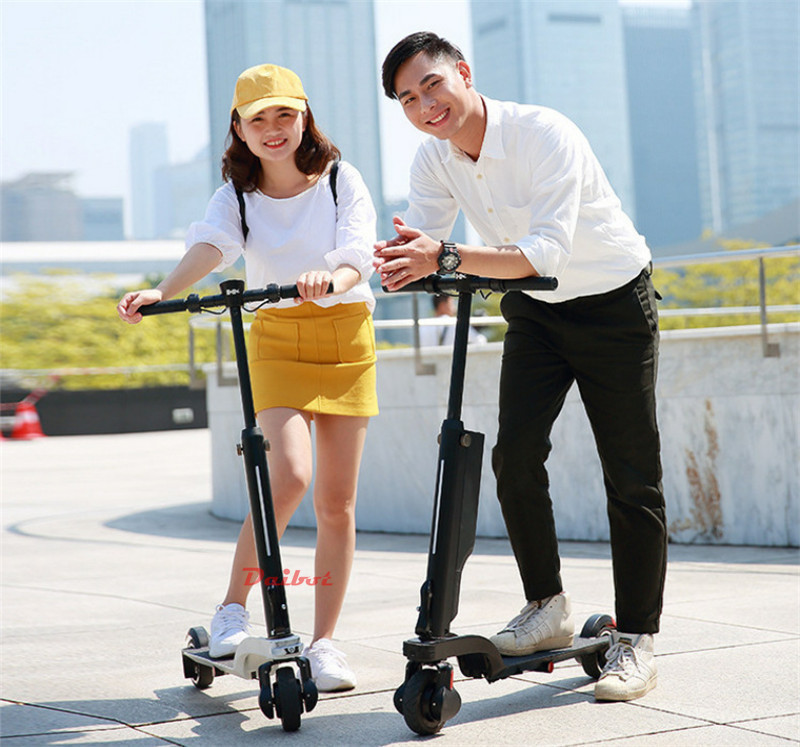 Daibot E Scooter 24V Two Wheel Electric Scooters 5.5 inch Mini Portable Folding Adult Electric Scooter With Bluetooth APP (9)