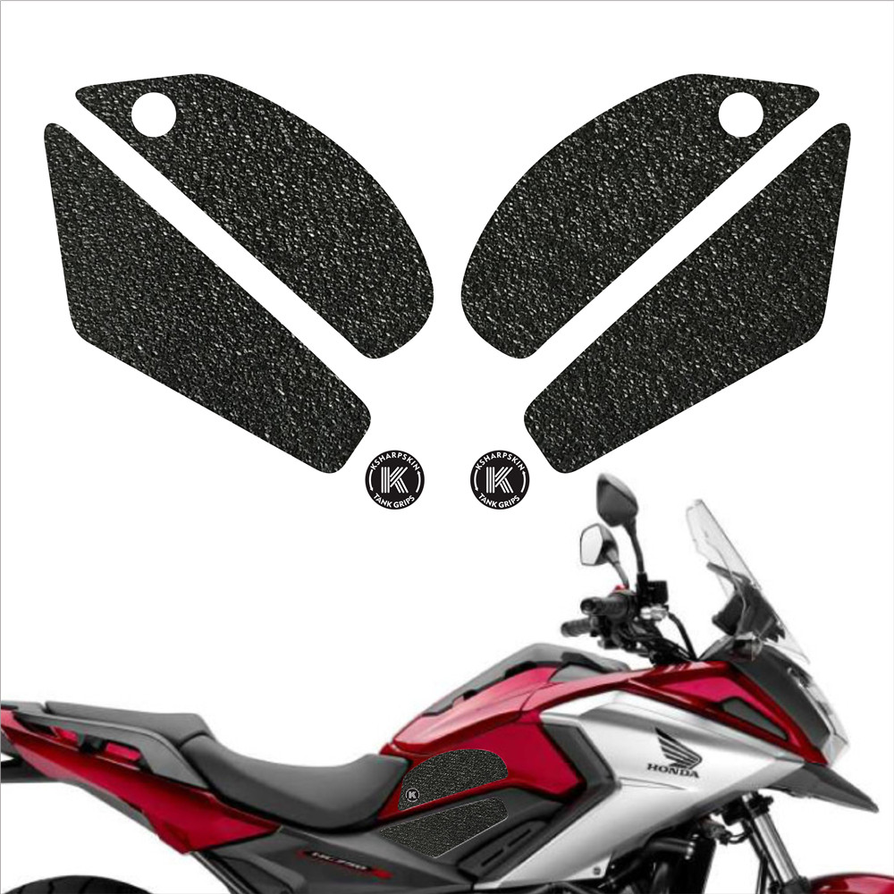 

Motorcycle body waterproof stickers non-slip frosted side pad fuel tank traction pad protection decals for HONDA 18-19 NC750X NC750 X, K-tg01-162-cle