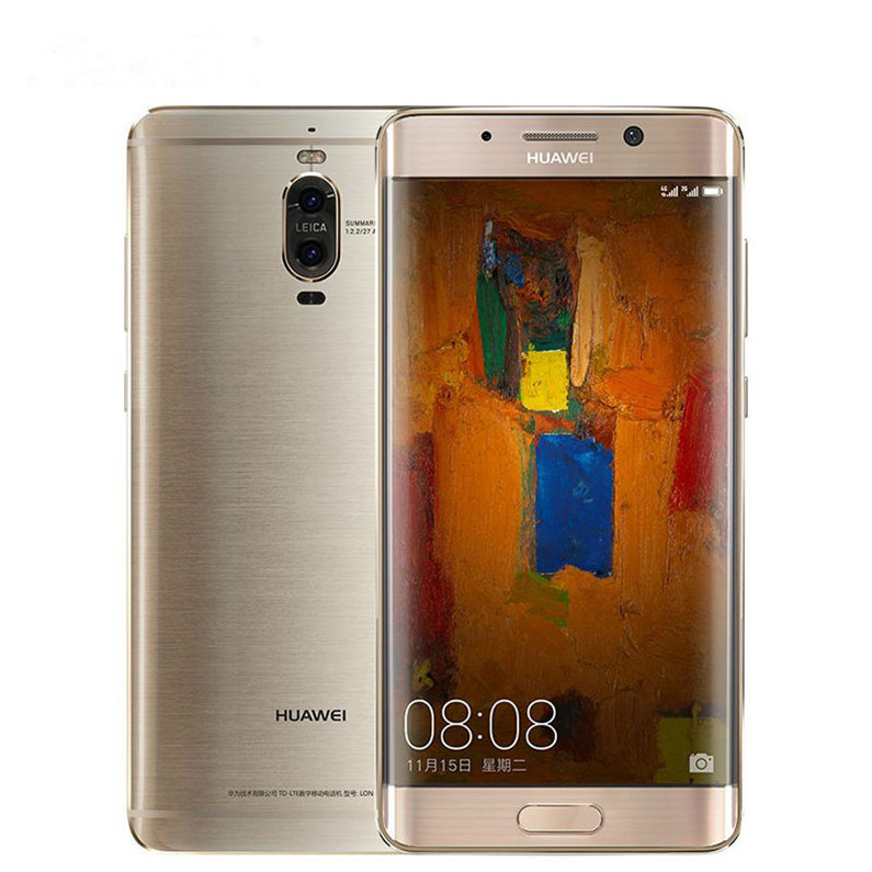 

Original Huawei Mate 9 Pro 4G LTE Cell Phone Kirin 960 Octa Core 4GB RAM 64GB ROM Android 5.5 inch 20.0MP Fingerprint ID Smart Mobile Phone, Gold