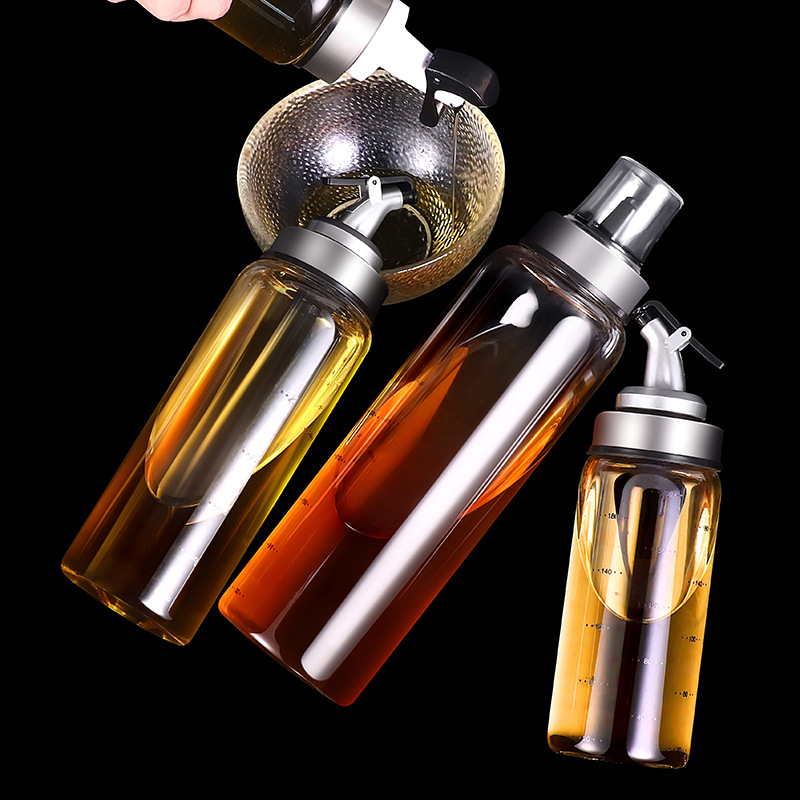 

Kitchen supplies high borosilicate oil pot automatic opening and closing oil seasoning leak-proof seasoningvinegar sauce bottle