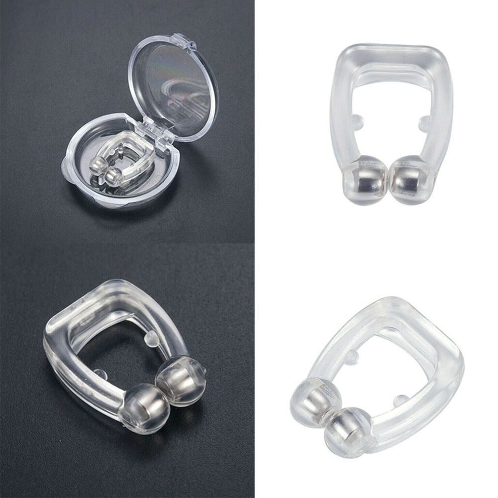 

Snoring Cessation Practical Silicone Snoring Nose Clip Anti-Snoring Snoring Nose Clip Health Care Sleeping Transparent Products
