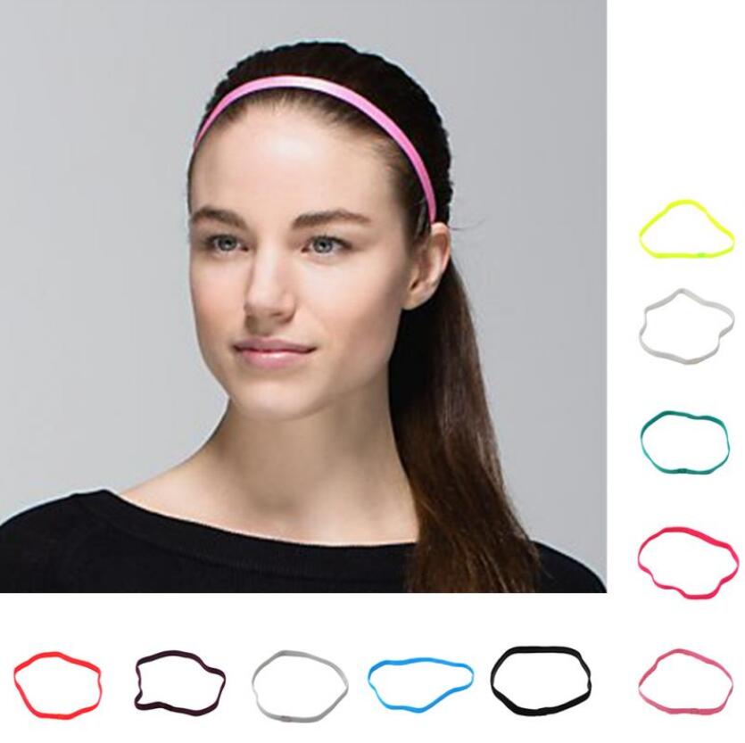 

Yoga Running Fitness Headband Sport Hair Band Yoga Football Anti-slip Elastic Sweatband Gym Sport Headband Hair Accessories 12 Colors DHL