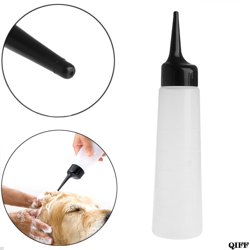 

Diluted Shampoo Bottle With Scale 250ML Pet Dog Bath Bath Dilution Ratio Bottle, White