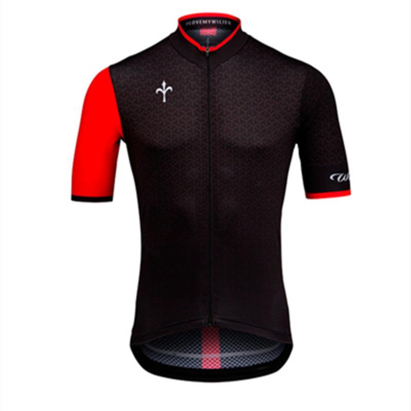 

Wiliering 2020 new world tour pro team cycling jersey Bicycle maillot breathable MTB men lightweight bike clothing Ropa ciclismo