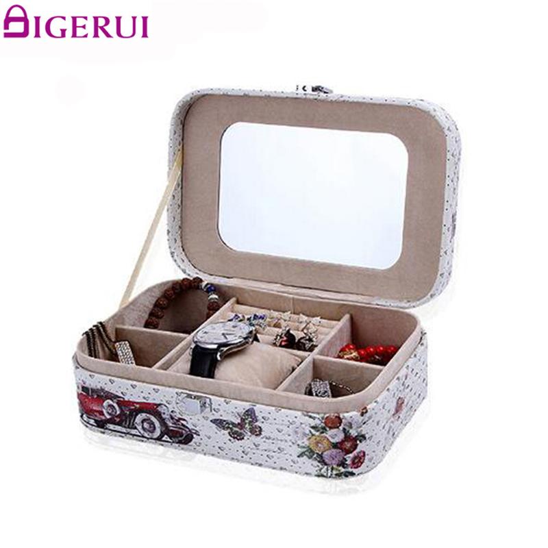 

Women Makeup bag PU Leather Cosmetic Bag Case Makeup Organizer Storage box beautician toiletry Flower travel bags