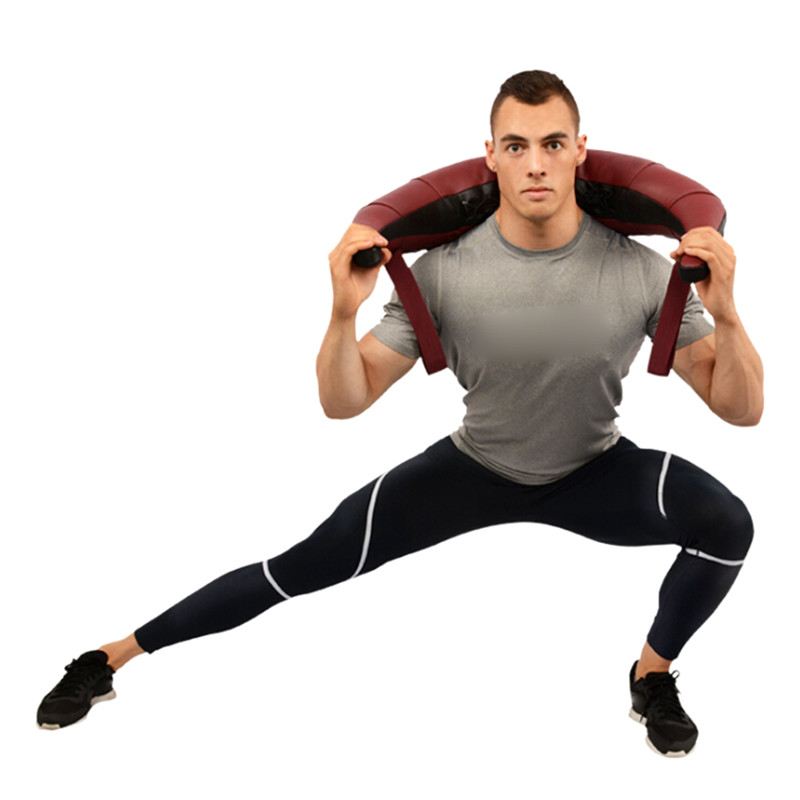 Gewichtheben Hantel für Heimtraining Yoga UOBEKETO Fitness Sandsack Gewichtheben Training Sandsack Kettlebells mit tragenden Taschen PVC Verstellbarer Gewichts Sandsack mit Griffen Fitness 