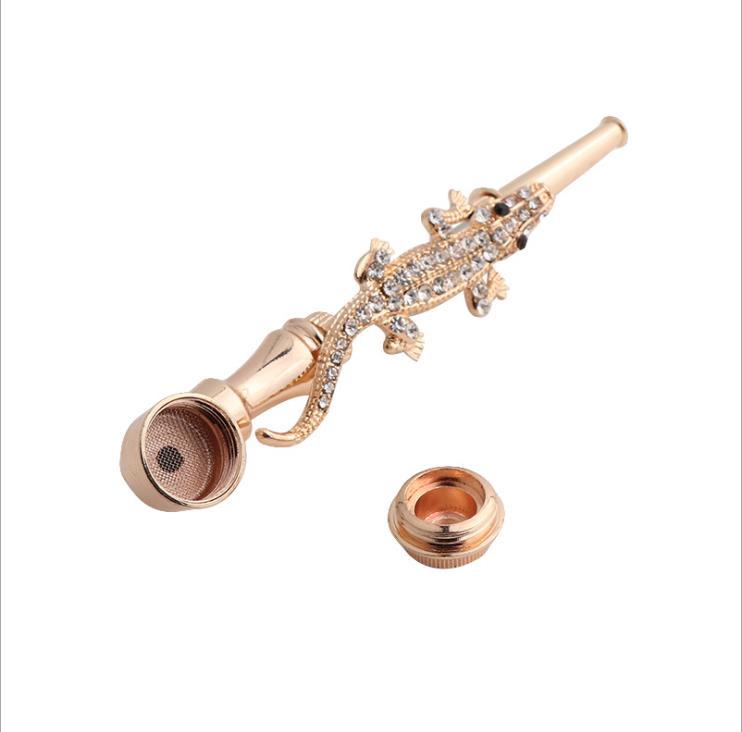 

New Metal Pipe with Animals Removable Alloy Pipe with Filter