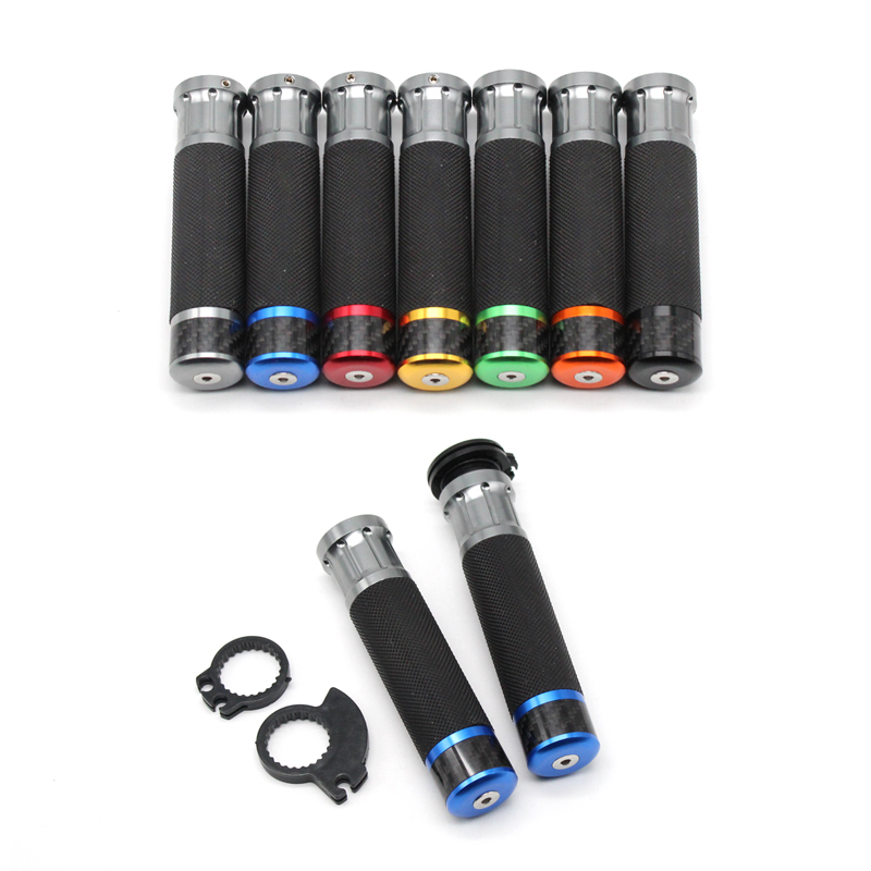

For YZF-R25 MT-25 YZF-R3 MT-03 2015-2020 MT03 MT25 Motorcycle carbon fiber Handlebar Hand Grips Handle Bar Ends Cap