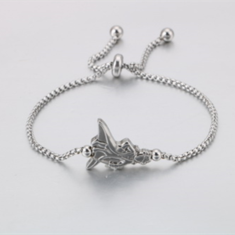 

New Tri-Color Stainless Steel Link Chain Bracelets For Women Chinese Female Lace Clasp Mujer Pulseras Party Jewelry