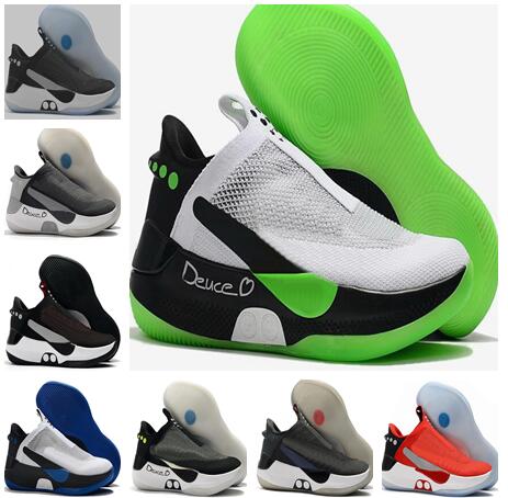 

2020 New Mens Adapt BB Basketball Shoes Lace Engine Dark Grey Black Red Fashion Discount Cheap yakuda Training Sneakers Men Sport Trainers, White;red
