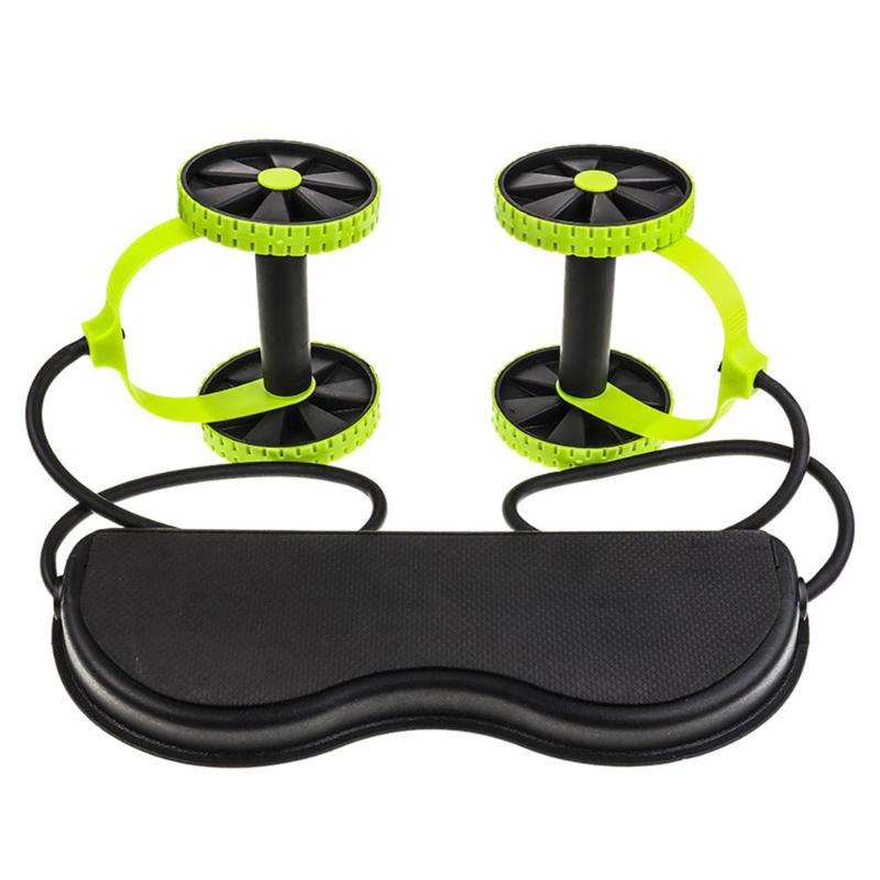 

Abs Trainer Wheel Multi-Function Fitness Abdominal Muscle Trainer Roller Abdominal Muscle Wheel Fitness Roller, Blue