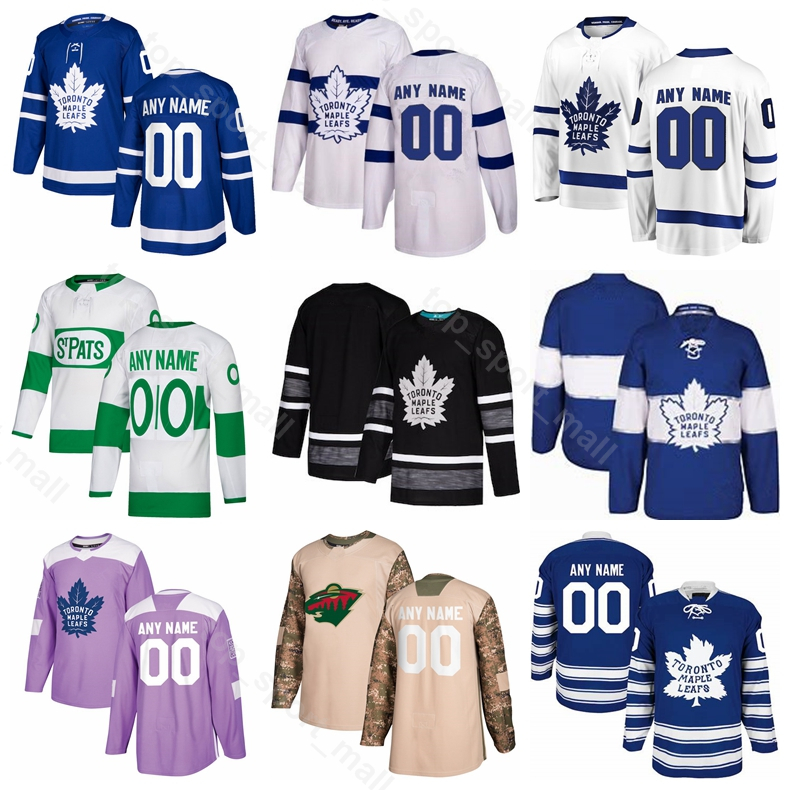 Toronto Maple Leafs #34 Auston Matthews Purple Hockey Fights