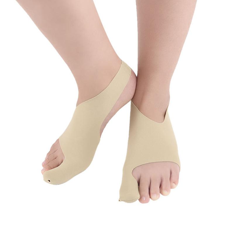 

1 Pair Protecting Men Women Cover Bandage Belts Guard Super-thin Valgus Correction Toe Separator Hallux Foot Care Pain Relief, As pic