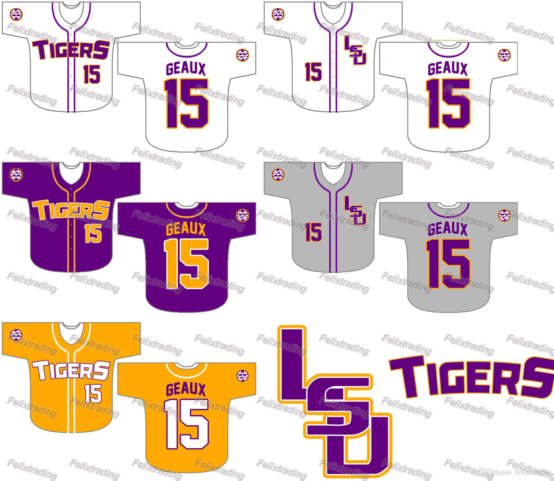 custom lsu baseball jersey