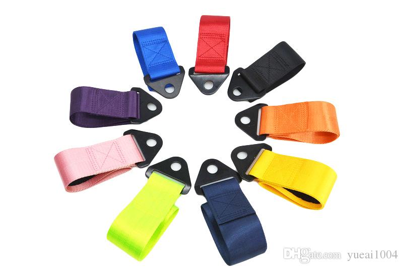 

High Quality Racing Car Tow Strap Tow Ropes fit for Front Rear Bumper Towing Hook
