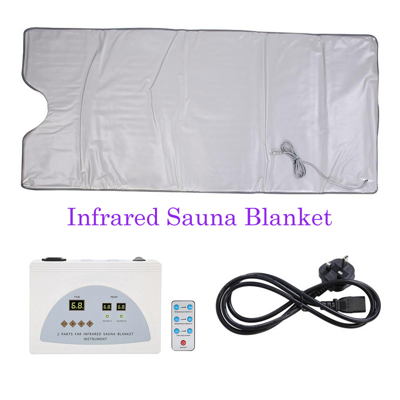 

Spa portable 2 zone sauna slimming body shaping infrared blanket