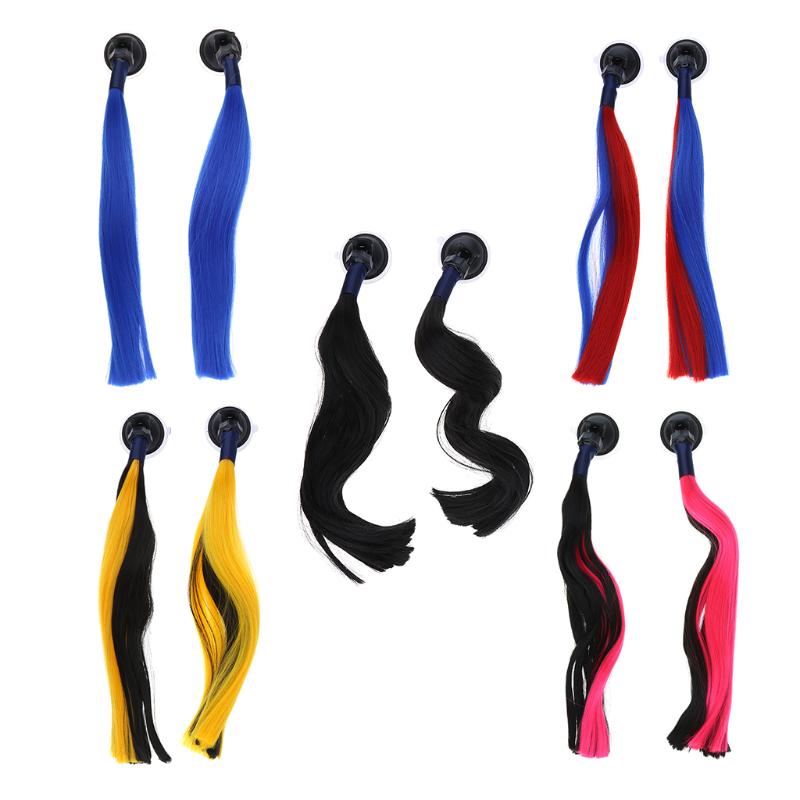 

Helmet Pigtails / Ponytail Motorcycle Skate Bike Snowmobile ATV