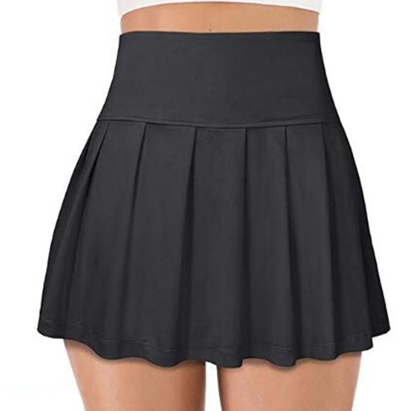 

Yoga Shorts Women Tennis Skirts Fitness Top Spandex Neon Elastic Running Workout Short Leggings For Ladies Gym Sport Shorts*55, Navy