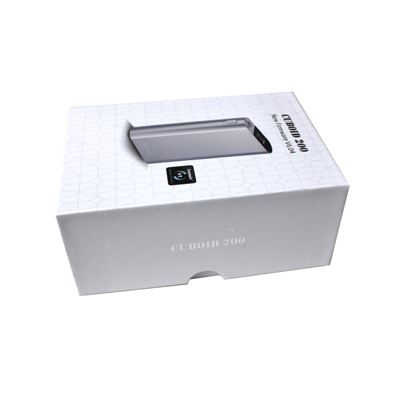 

100% original Joyetech Cuboid 200W TC Box Mod triple 18650 batteries 3*battery Temperature Control Mods silver in stock