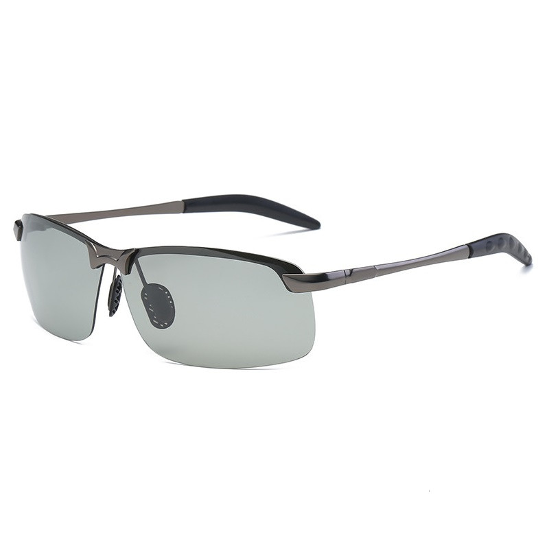 

Photochromic Sunglasses Men Polarized Driving Chameleon Glasses Male Change Color Sun Glasses Day Night Vision Driver's Eyewear, White;black