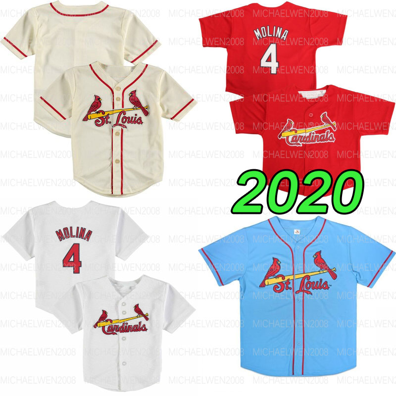 

Jack Flaherty Infant Toddler Baby 2020 Goldschmidt Marcell Ozuna Wong Fowler Yadier Molina Edman DeJong Hudson Carpenter Wainwright Jerseys, Begie