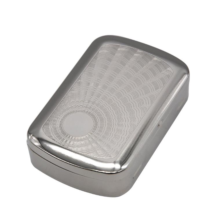 

2019 Bronze Portable Tobacco Box, Pipe Box, Paper Clamp, Tin Material