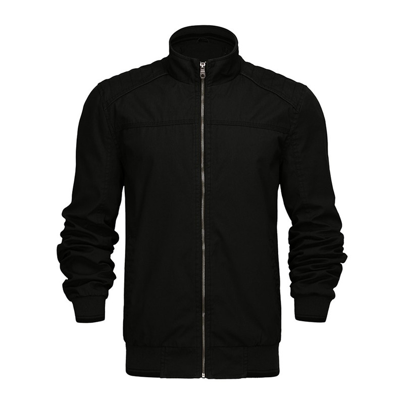 

Men Jackets Spring 2020 Long Sleeve Warm Zip Pocket Slim Coat Outwear Wind Jackets Male Clothing jaqueta masculina Fashion, Army green